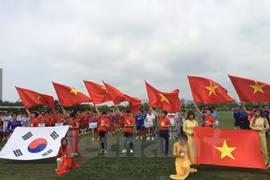 Entrena Vietnam para ronda eliminatoria de fútbol olímpico