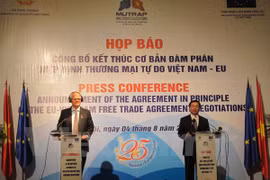 Vietnam y UE alcanzan básicamente Tratado de Libre Comercio bilateral