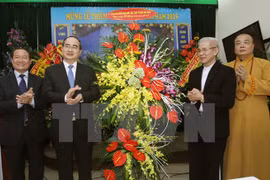 Presidente del Frente de Patria felicita a comunidad religiosa por Navidad