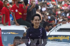 Partido opositor NLD gana 605 escaños en las cámaras birmanas