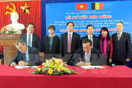 Bélgica financia al proyecto de tratamiento de aguas residuales en Vietnam