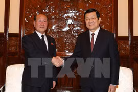 Presidente vietnamita recibe a jefe de Fiscalía Popular Suprema de RPDC