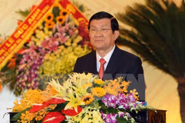 Presidente vietnamita asiste a la asamblea partidista de Thanh Hoa