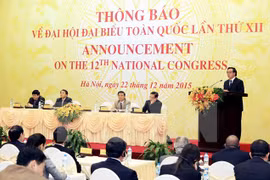 Vietnam invita a diplomáticos internacionales al XII Congreso Nacional de Partido