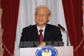  Líder partidista vietnamita continúa su agenda de trabajo en Japón