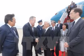  Líder partidista de Vietnam arriba a Estados Unidos