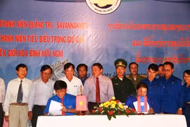 Encuentro juvenil interprovincial Vietnam-Laos