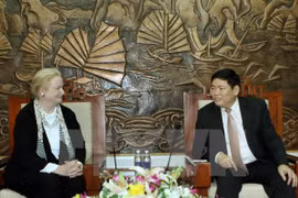 A pesar de la diversidad en la Religión, existen pocos conflictos religiosos en Vietnam, valoró la profesora Mary Ann Glendon (Fuente: VNA)