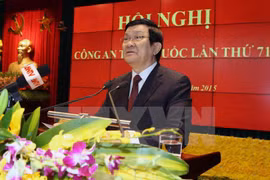 Sector de Seguridad Pública de Vietnam traza tareas para el 2016