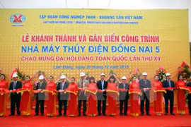 Vinacomin inaugura planta hidroeléctrica en Dong Nai