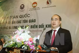 Organizaciones religiosas vietnamitas comprometidas con la protección ambiental