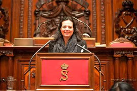  Presidenta del Senado belga visitará Vietnam