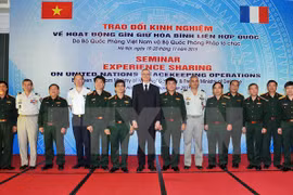 Vietnam y Francia intercambian experiencias en operaciones de paz de ONU