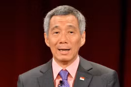 El primer ministro de Singapur, Lee Hsien Long (Fuente: AFP/ VNA)