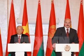 Presidente de Bielorrusia visita Vietnam
