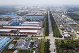 En el el parque industrial Vietnam-Singapur en la provincia de Binh Duong. (Fuente: VNA)