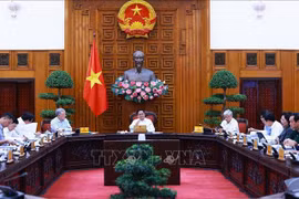 El primer ministro Pham Minh Chinh en el evento. (Fuente: VNA)