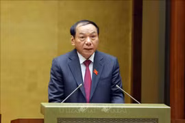 El ministro de Cultura, Deportes y Turismo, Nguyen Van Hung, interviene en el evento (Fuente: VNA)
