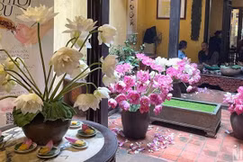 El espacio de la casa antigua 87 Ma May. (Fuente: Nhan Dan)