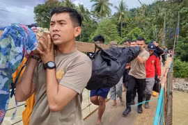 Indonesia: Al menos 23 muertos por deslizamiento de tierra en Célebes. (Fuente: AFP)