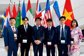 La delegación de Vietnam en el evento. (Fuente: MInisterio de Educación y Formación)