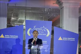El embajador vietnamita en Estados Unidos, Nguyen Quoc Dung, en el evento (Fuente: VNA)