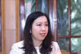 La viceministra de Relaciones Exteriores Le Thi Thu Hang (Fuente: VNA)