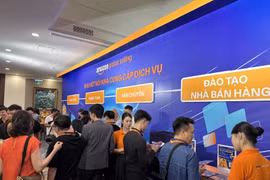 El valor del comercio electrónico minorista ha crecido a una tasa promedio de alrededor del 20% durante la última década. (Fuente: Vietnamplus)
