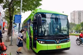 Hanoi se volverá verde con autobuses eléctricos para 2035. (Fuente: Vietnamplus)