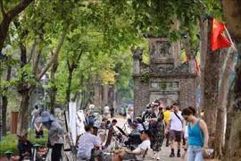 Hanoi espera recibir siete millones de turistas extranjeros para 2025 (Fuente: VNA)