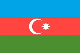 Bandera nacional de Azerbaiyán (Fuente: Wikipedia)