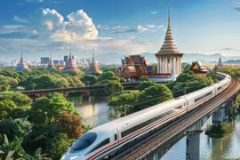 Tailandia desarrolla el ferrocarril de vía doble. (Fuente: thai.news)