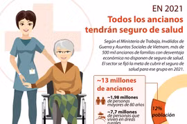 Todos los ancianos vietnamitas tendrán seguro de salud en 2021