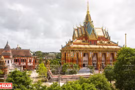 Pagoda Ghositaram: museo de bellas artes de los khmeres en Vietnam