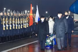 Presidente de Vietnam llega a Moscú para su visita oficial a Rusia