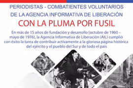 [Info] Periodistas-combatientes voluntarios de la Agencia Informativa de Liberación: Con la pluma por fusil