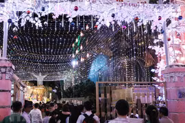 Celebran Navidad en localidades de Vietnam