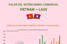 Avanza comercio entre Vietnam y Laos