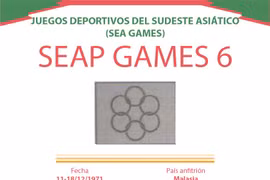 Los VI Juegos Deportivos del Sudeste Asiático