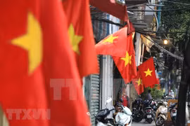 Coloridas calles de Hanoi en saludo al Día Nacional