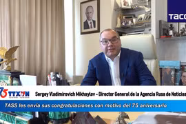 Director general de la Agencia Rusa de Noticias TASS envía congratulaciones a la VNA
