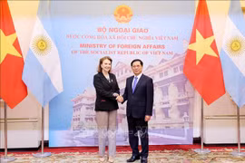 Canciller argentina resalta perspectiva de cooperación con Vietnam
