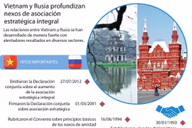 [Infografía] Vietnam y Rusia profundizan asociación estratégica integral