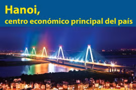 Hanoi, centro económico principal del país