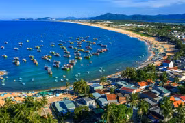 Belleza de la costa en la provincia vietnamita de Phu Yen