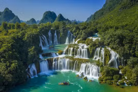 [Video] La cascada de Ban Gioc, maravilla en frontera de Vietnam