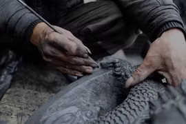 Promueven en Vietnam arte escultórico de carbón