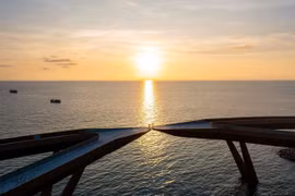 Puente del beso, un nuevo destino icónico en Vietnam