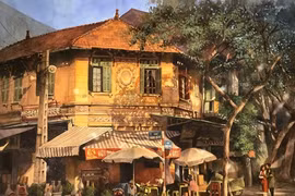 Inauguran exposición de pinturas sobre la antigua Hanoi