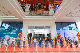 La inauguración del Hospital Mat Troi en Hanoi. (Fuente:nhandan.vn)
